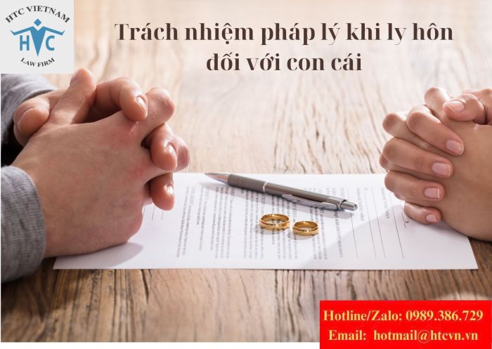 Trách nhiệm pháp lý khi ly hôn đối với con cái.